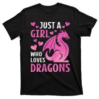 Just A Girl Who Loves Dragons T-Shirt