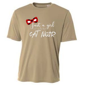 Just A Girl Looking For Her Cat Noir Cooling Performance Crew T-Shirt