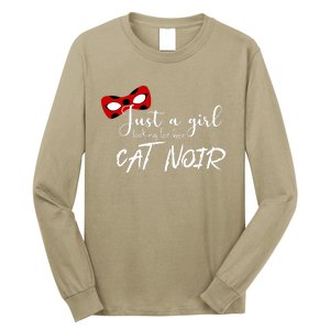 Just A Girl Looking For Her Cat Noir Long Sleeve Shirt