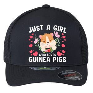 Just A Girl Who Loves Guinea Pigs Cute  Flexfit Unipanel Trucker Cap