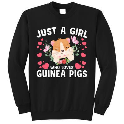 Just A Girl Who Loves Guinea Pigs Cute  Sweatshirt