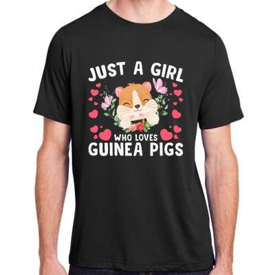 Just A Girl Who Loves Guinea Pigs Cute  Adult ChromaSoft Performance T-Shirt