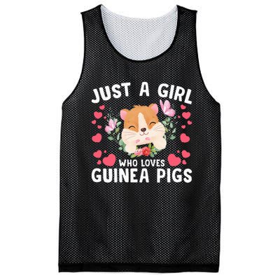 Just A Girl Who Loves Guinea Pigs Cute  Mesh Reversible Basketball Jersey Tank