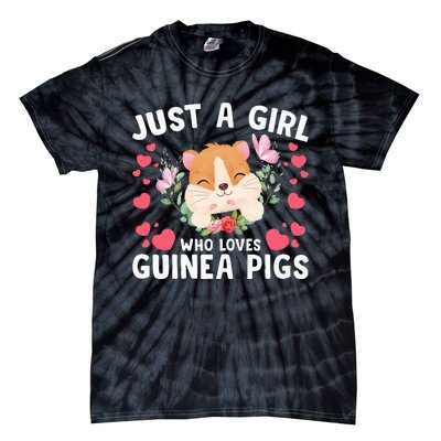 Just A Girl Who Loves Guinea Pigs Cute  Tie-Dye T-Shirt