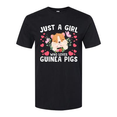 Just A Girl Who Loves Guinea Pigs Cute  Softstyle CVC T-Shirt