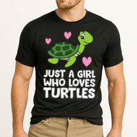 Just A Girl Who Loves Turtles Cooling Performance Crew T-Shirt
