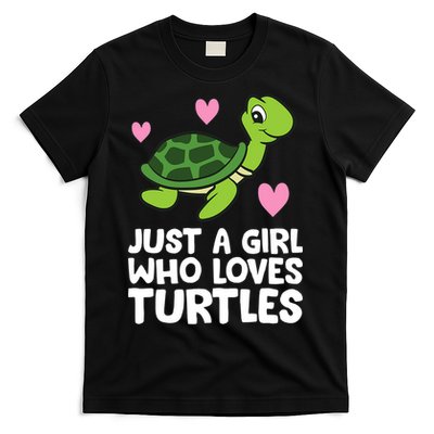 Just A Girl Who Loves Turtles T-Shirt