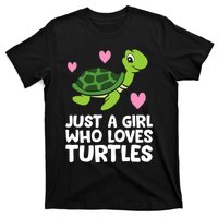 Just A Girl Who Loves Turtles T-Shirt