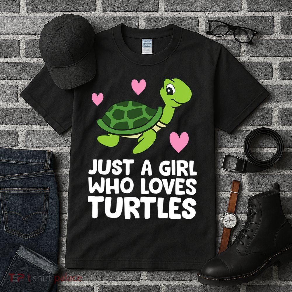 Just A Girl Who Loves Turtles Tall T-Shirt