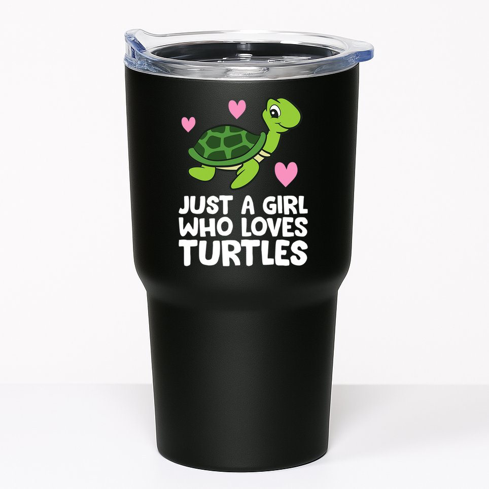 Just A Girl Who Loves Turtles Tumbler