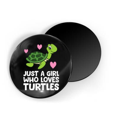 Just A Girl Who Loves Turtles Magnet