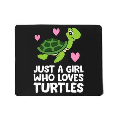 Just A Girl Who Loves Turtles Mousepad