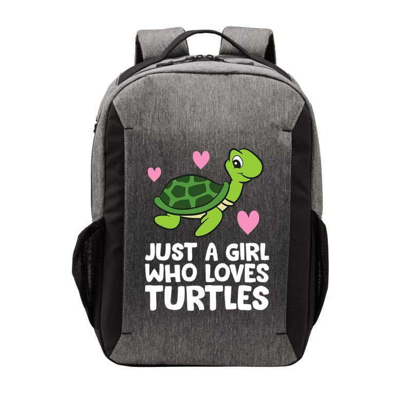Just A Girl Who Loves Turtles Vector Backpack