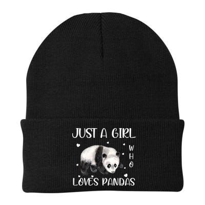 Just A Girl Who Loves Pandas Beanie