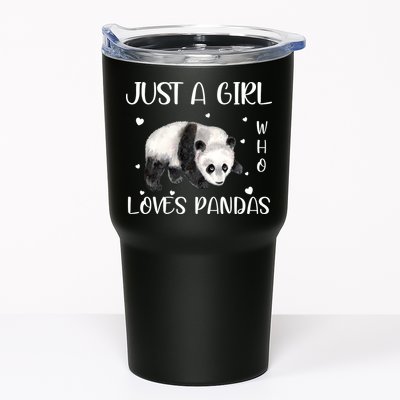 Just A Girl Who Loves Pandas Tumbler