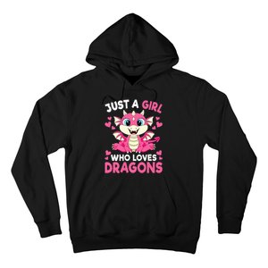 Just A Girl Who Loves Dragons Hoodie