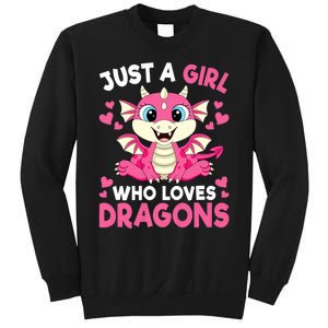 Just A Girl Who Loves Dragons Sweatshirt