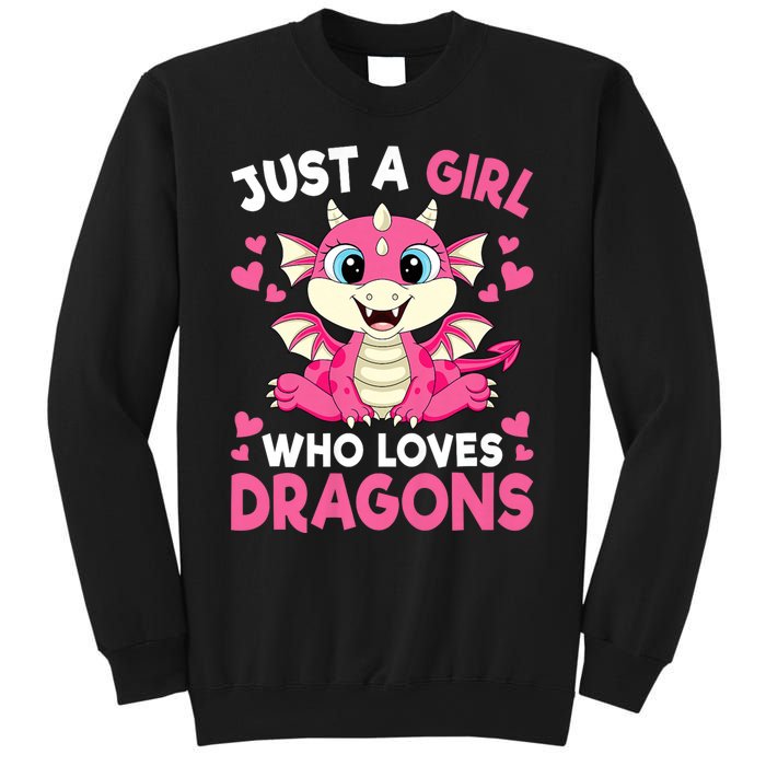 Just A Girl Who Loves Dragons Sweatshirt