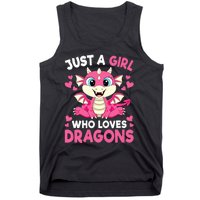 Just A Girl Who Loves Dragons Tank Top