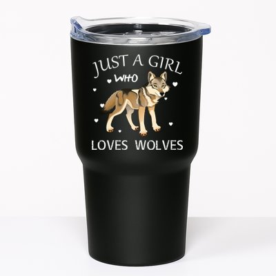 Just A Girl Who Loves Wolves Tumbler