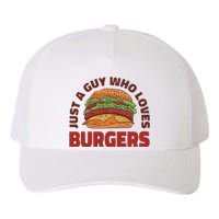 Just A Guy Who Loves Burgers Yupoong Adult 5-Panel Trucker Hat