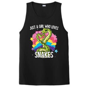 Just A Girl Who Loves Snakes Snake PosiCharge Competitor Tank