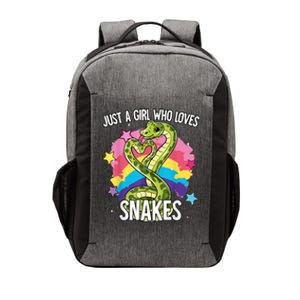 Just A Girl Who Loves Snakes Snake Vector Backpack