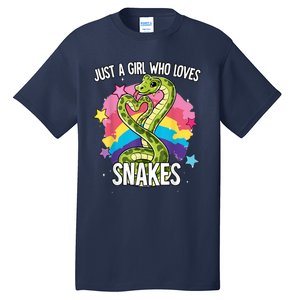 Just A Girl Who Loves Snakes Snake Tall T-Shirt