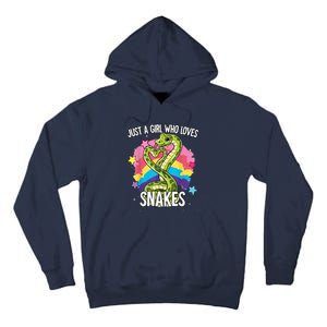 Just A Girl Who Loves Snakes Snake Tall Hoodie