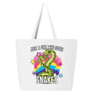 Just A Girl Who Loves Snakes Snake 25L Jumbo Tote