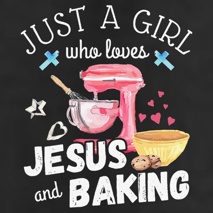 Just A Girl Who Loves Jesus And Baking Funny Christian 11oz C Handle Ceramic Mug