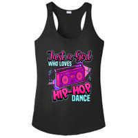 Just A Girl Who Loves Hiphop Dance Breakdance Dancing Ladies PosiCharge Competitor Racerback Tank