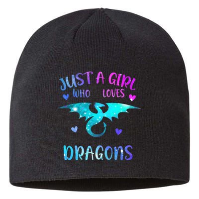 Just A Girl Who Loves Dragons  Sustainable Beanie