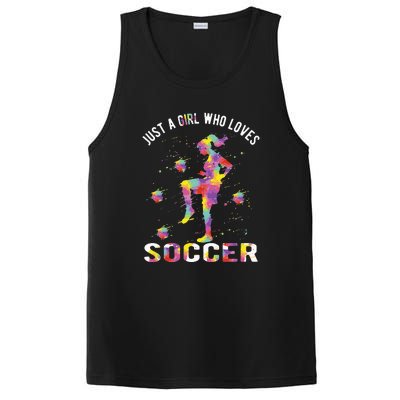 Just A Girl Who Loves Soccer PosiCharge Competitor Tank