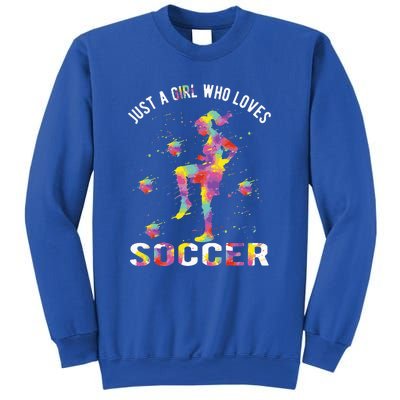 Just A Girl Who Loves Soccer Sweatshirt