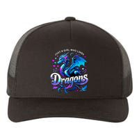 Just A Girl Who Loves Dragons Yupoong Adult 5-Panel Trucker Hat