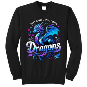 Just A Girl Who Loves Dragons Sweatshirt