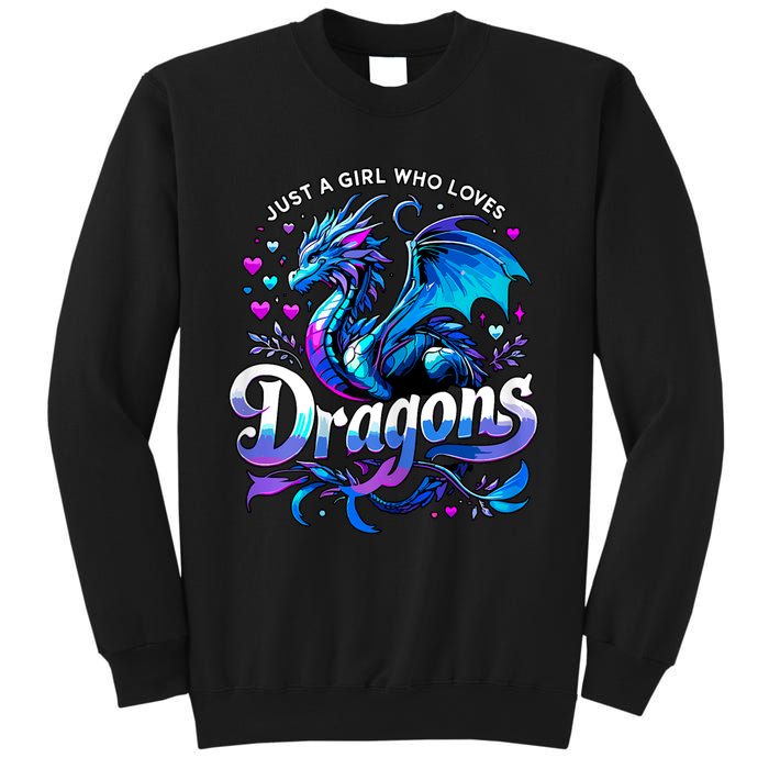 Just A Girl Who Loves Dragons Sweatshirt