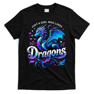 Just A Girl Who Loves Dragons T-Shirt