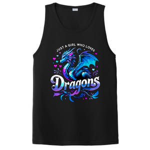 Just A Girl Who Loves Dragons PosiCharge Competitor Tank