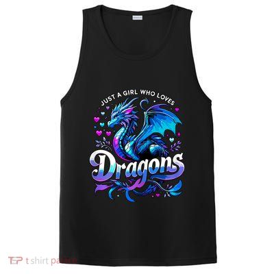 Just A Girl Who Loves Dragons PosiCharge Competitor Tank