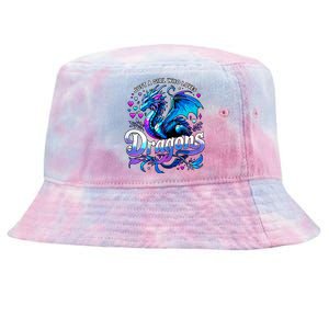 Just A Girl Who Loves Dragons Tie-Dyed Bucket Hat