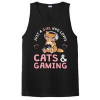 Just A Girl Who Loves Cats And Gaming PosiCharge Competitor Tank