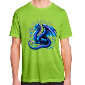 Just A Girl Who Loves Dragons Adult ChromaSoft Performance T-Shirt