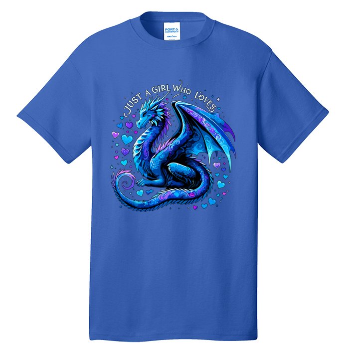 Just A Girl Who Loves Dragons Tall T-Shirt