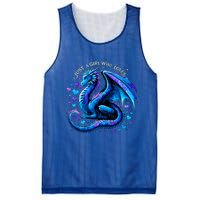 Just A Girl Who Loves Dragons Mesh Reversible Basketball Jersey Tank