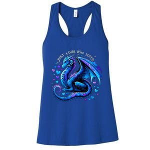 Just A Girl Who Loves Dragons Women's Racerback Tank