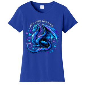 Just A Girl Who Loves Dragons Women's T-Shirt