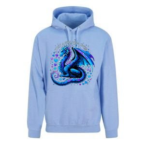 Just A Girl Who Loves Dragons Unisex Surf Hoodie