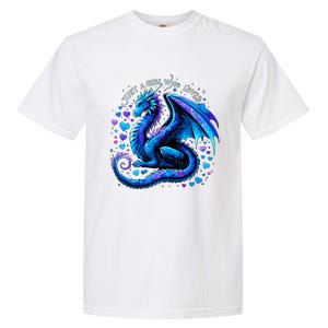 Just A Girl Who Loves Dragons Garment-Dyed Heavyweight T-Shirt